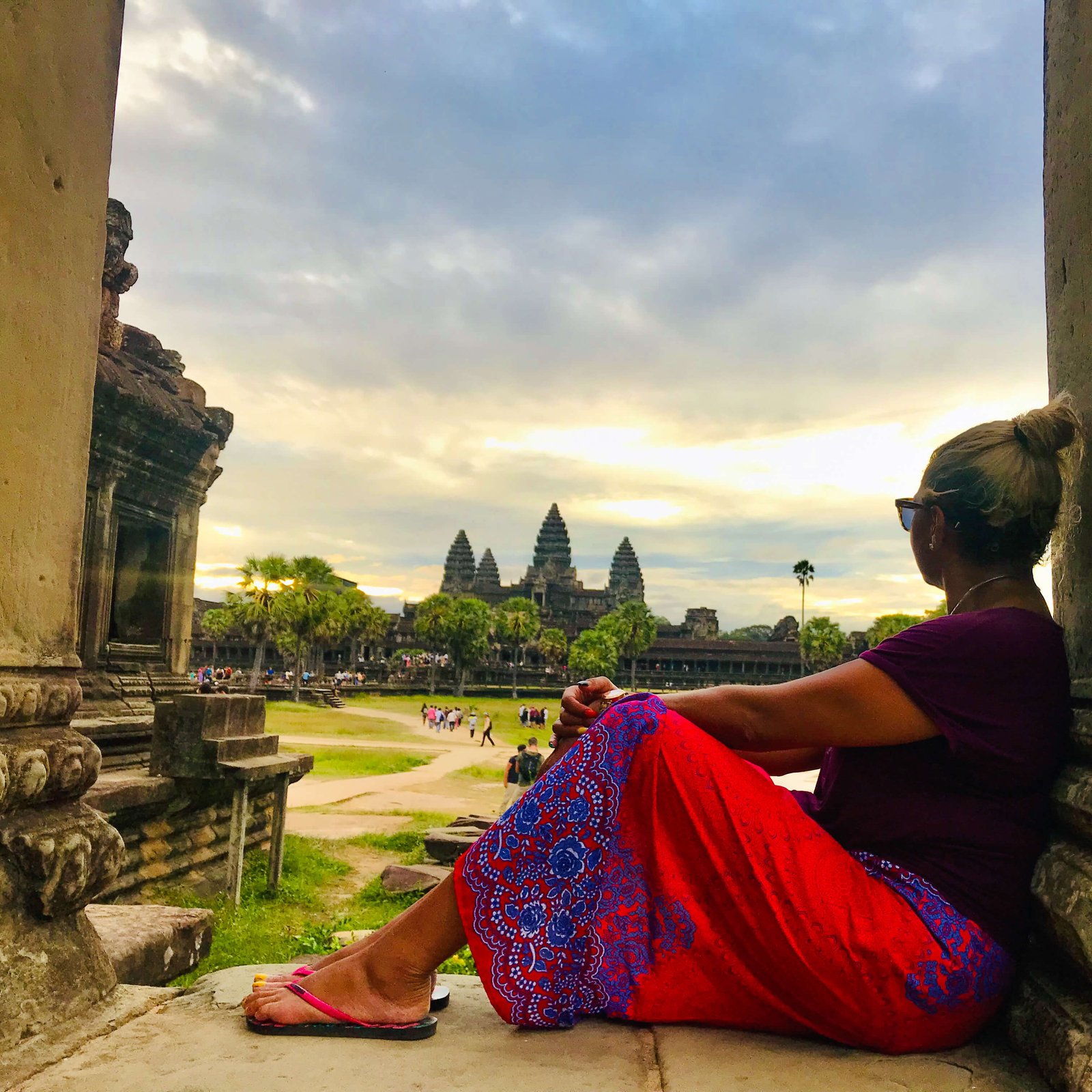 Mere Dobui at Angkor Wat, Cambodia